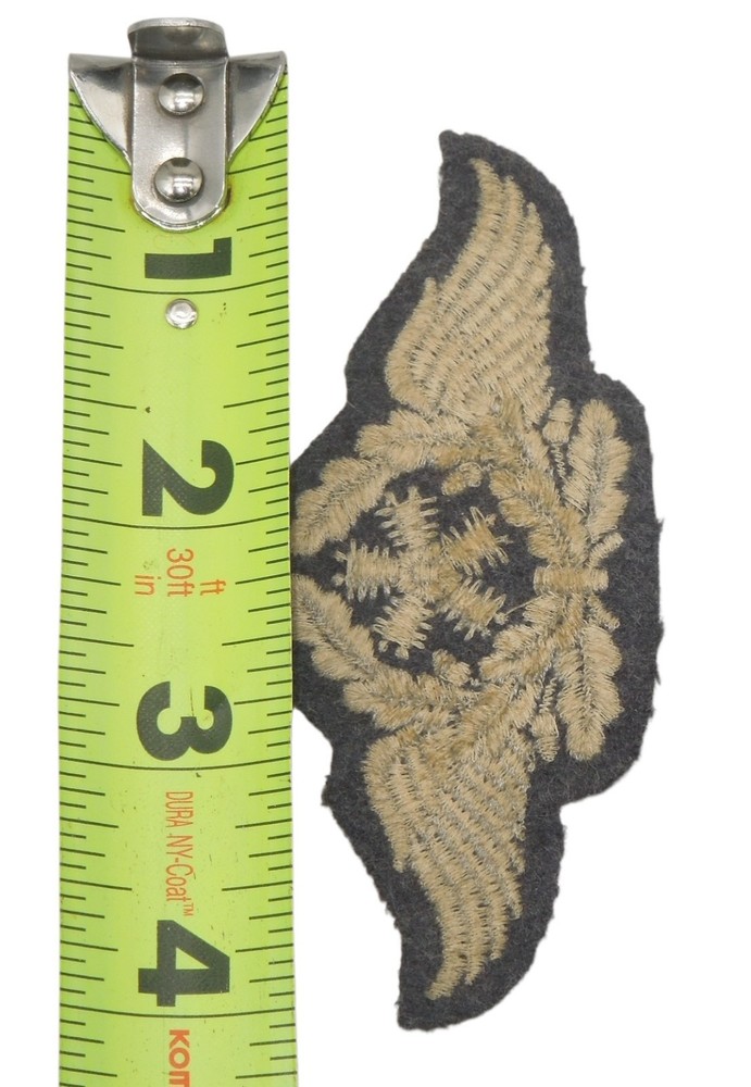 Original WWII German Luftwaffe Flight Technical Personnel Patch Wool A57