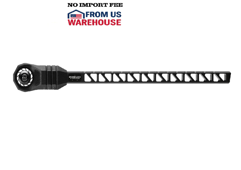 NEW Mathews Bridge-Lock Bow Stabilizer - 10" BridgeLock - Black