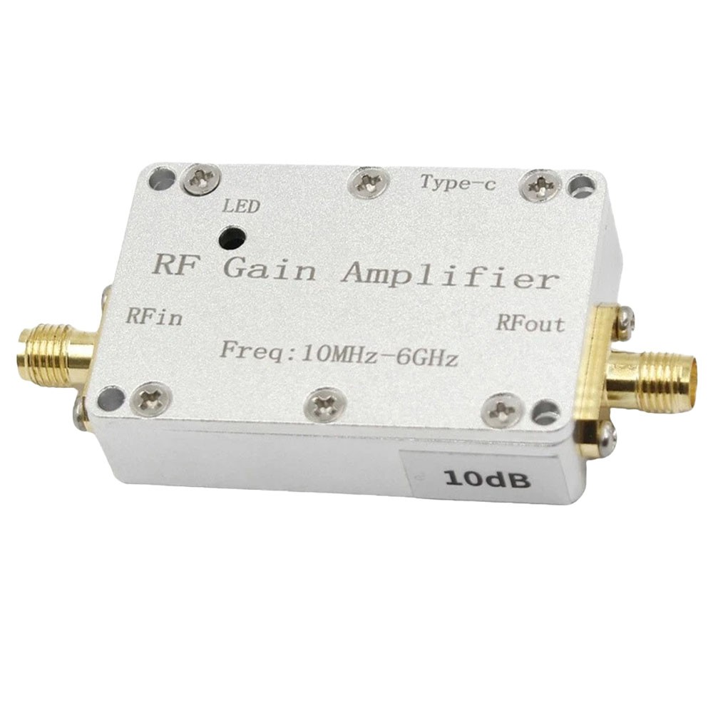 10M-6GHz RF Amplifier 10dB High Gain Driver Receiving Amplifier Module HOT