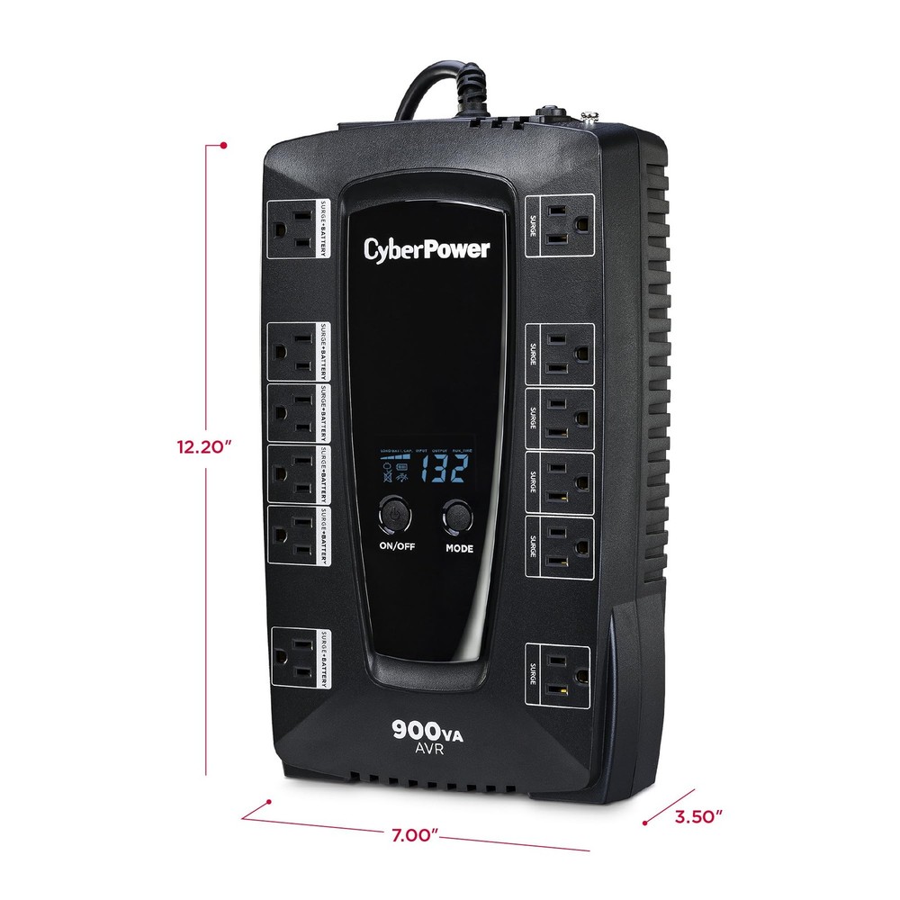 900VA UPS LCD AVR