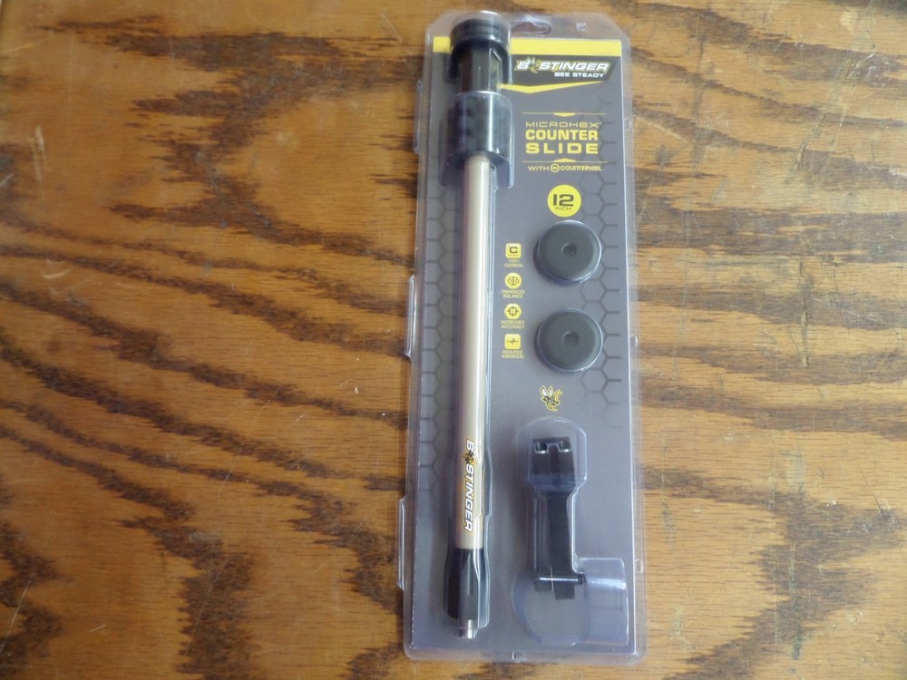Bee Stinger MicroHex 12" Counter Slide Stabilizer w/countervail   TAN