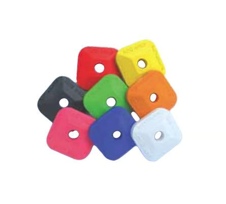Stud Boy Super-Lite Plus Single Backer Plates - Black - 24 Pack Snowmobile