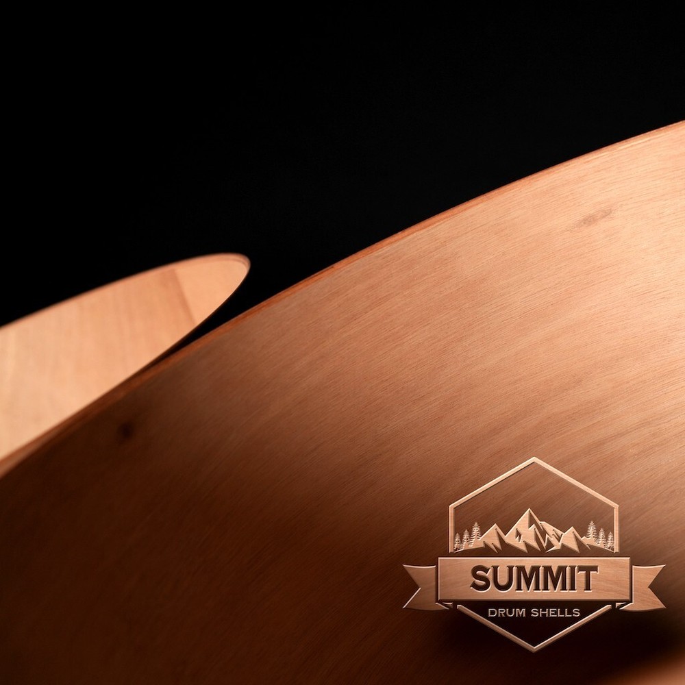Summit 14x6.5 Snare Drum Shell Okoume