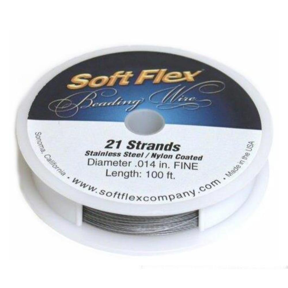 Beading Softflex Bead Flexing Wireflex Cord .014" 100 ft Kit
