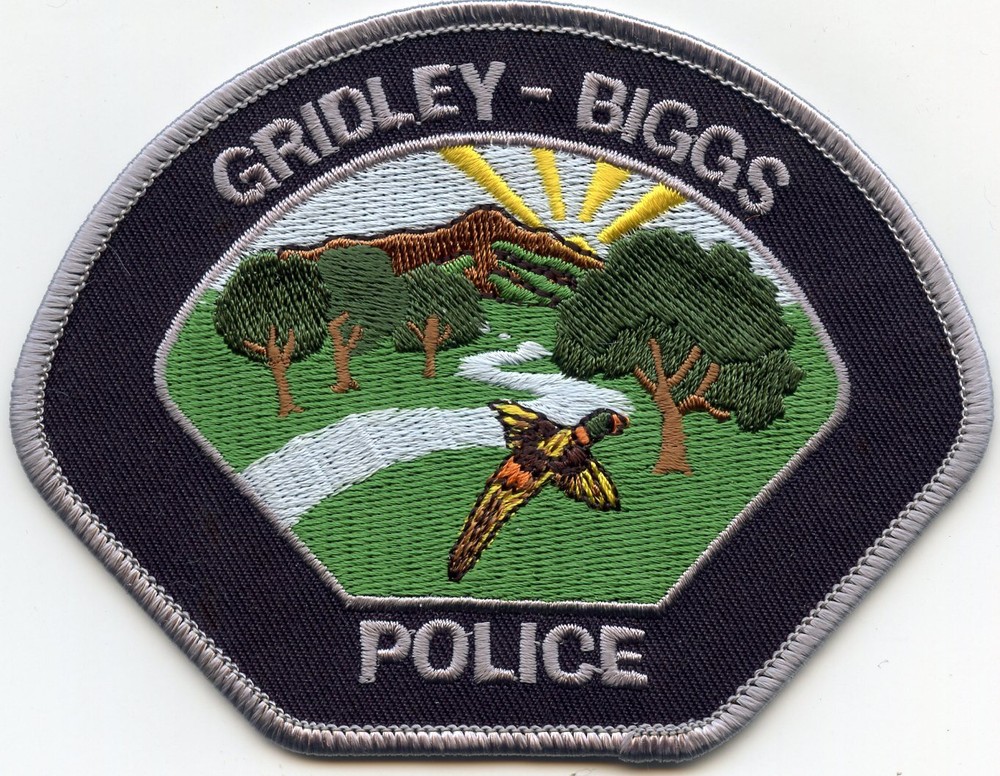 GRIDLEY - BIGGS CALIFORNIA POLICE PATCH