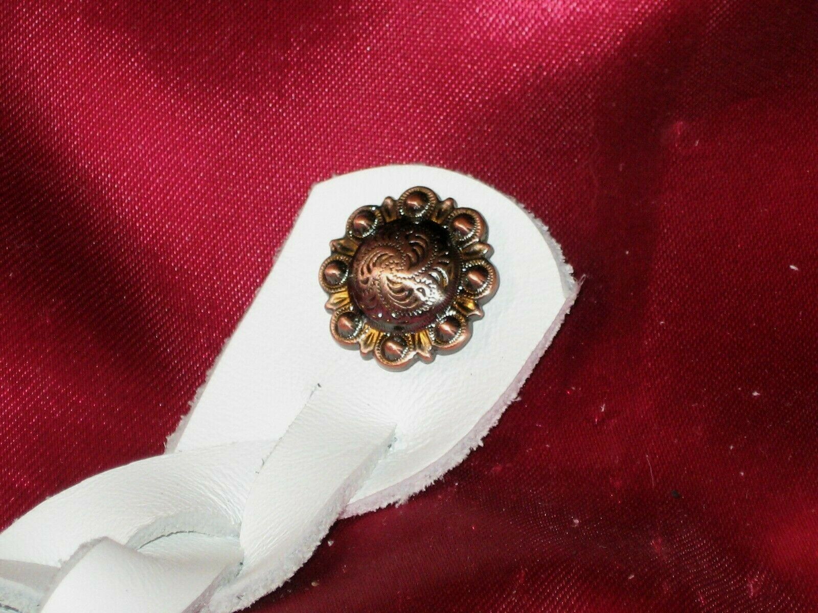 Handcrafted Vest Extender Mystery Braid? Button Style