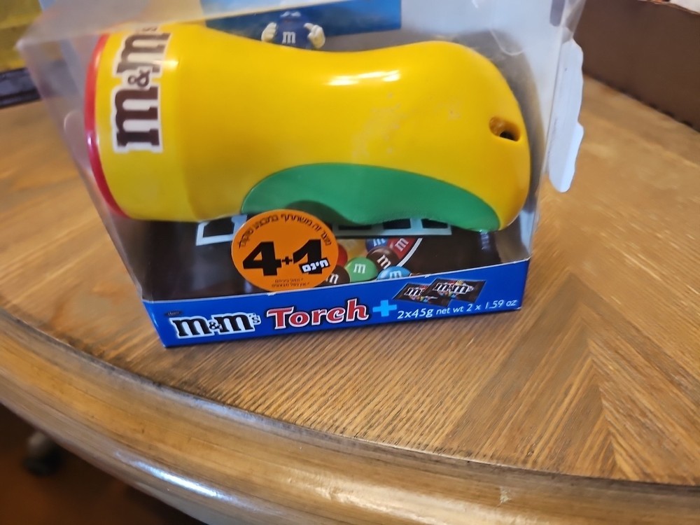 M&M's Torch flashlight with candy