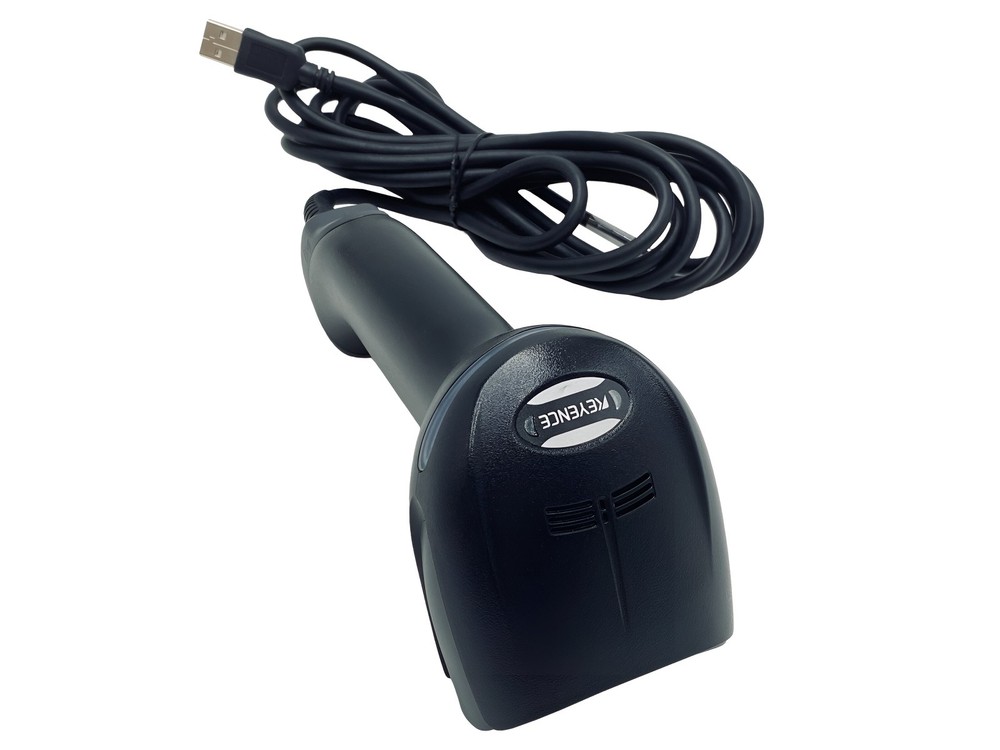 Keyence HR-101 Portable Handheld Barcode Scanner Reader w/USB Cable FULLY TESTED