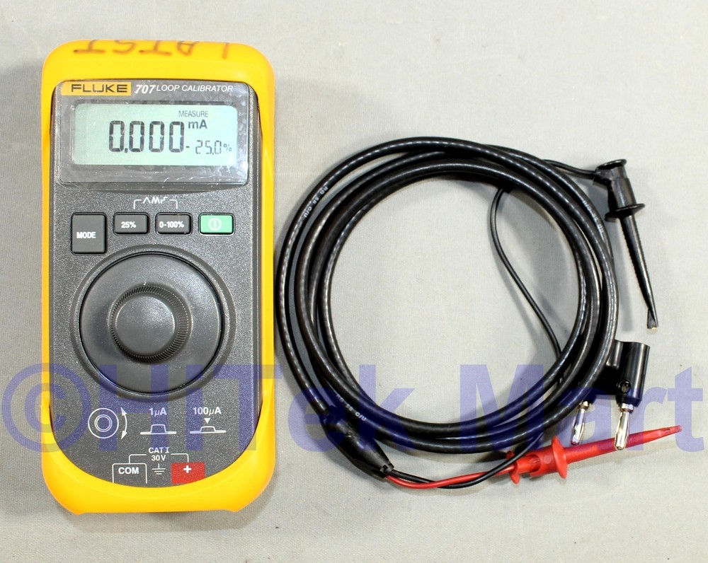 FLUKE 707 LOOP CALIBRATOR w test leads