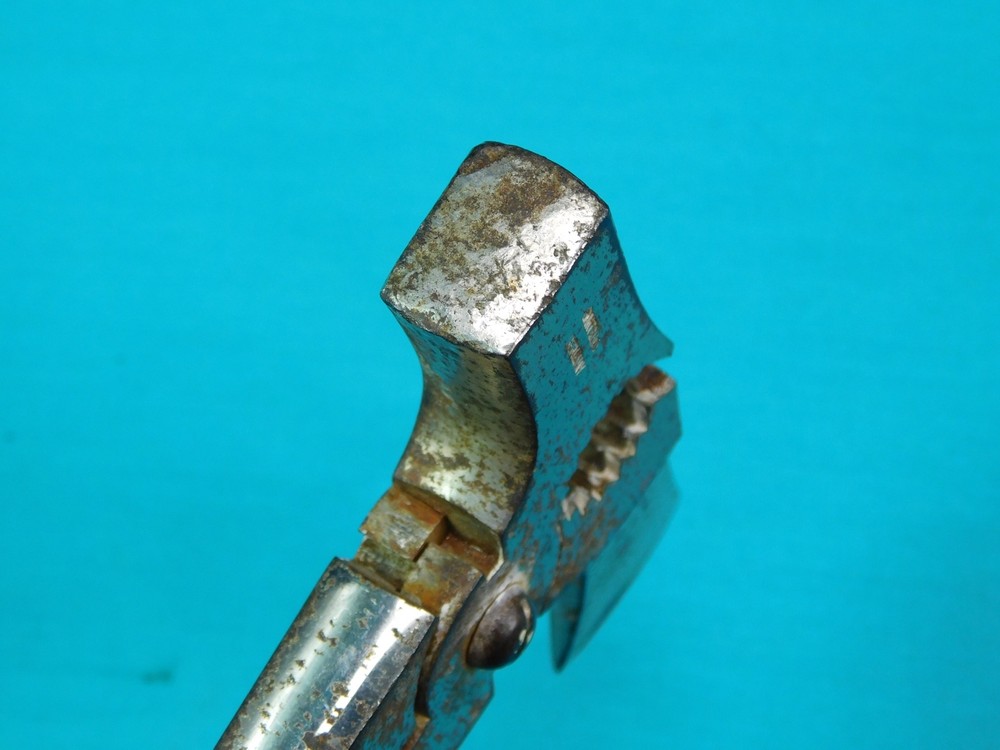 VINTAGE GERMAN GERMANY HAMMER AXE PLIERS SCREWDRIVER NAIL PULLER MULTI TOOL