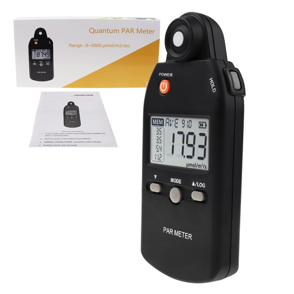 Light Meter Photography Full-Spectrum Quantum Sensor Par Meter Smart PPFD Tester