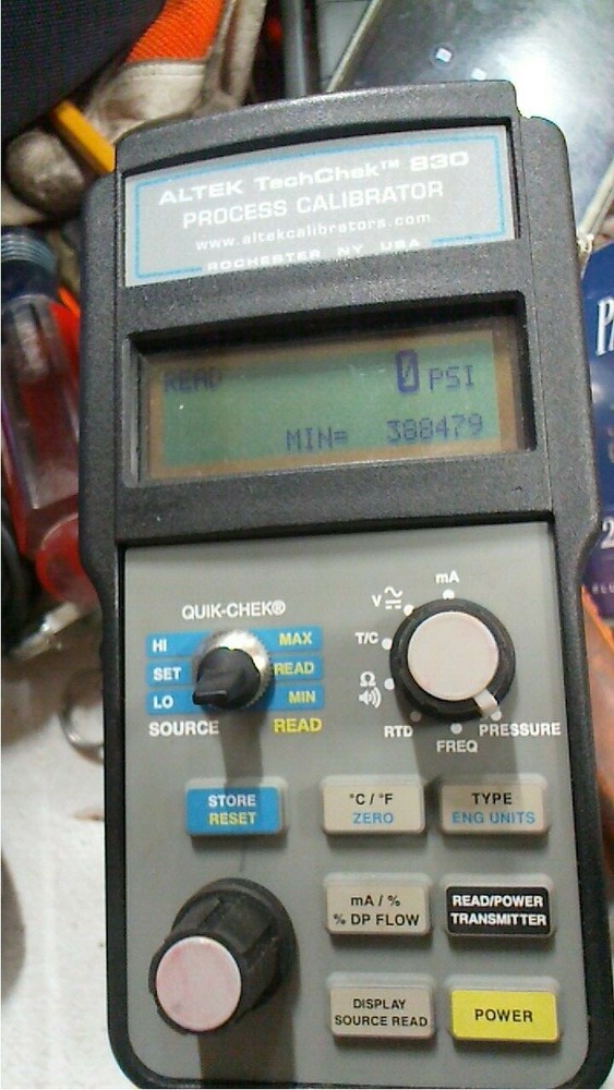 Altek TechChek 830 MultiFunction Process Calibrator FREE SHIPPING UNIT 1