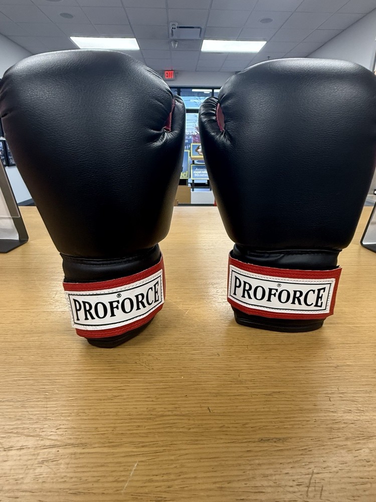 ProForce Boxing/Cardio/Kickboxing Fighter Gloves w/ Hook & Loop Wrist Wrap