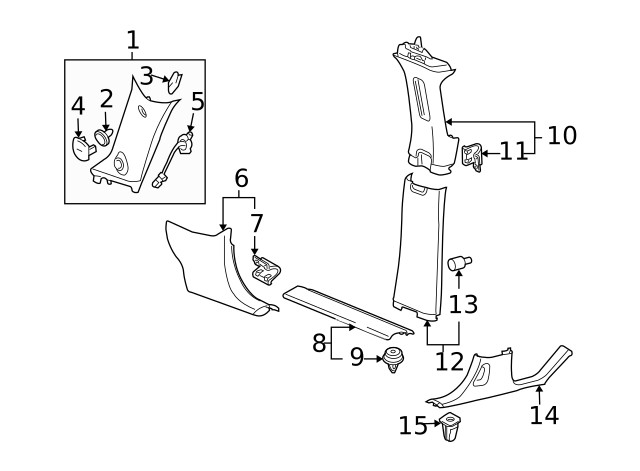 Genuine GM Multi-Purpose Clip 97022017