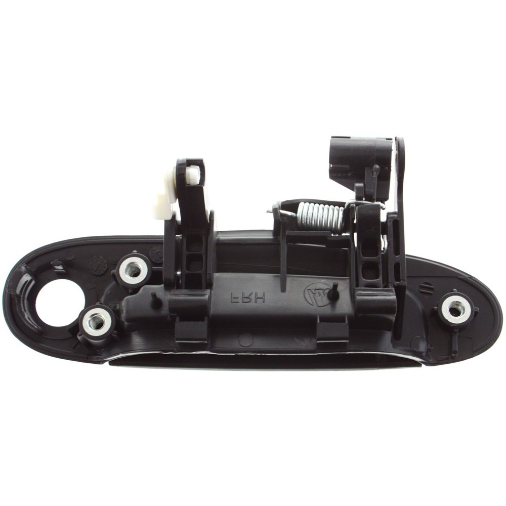Exterior Door Handle For 2000-2005 Echo Front Left Smooth Black w/ Keyhole