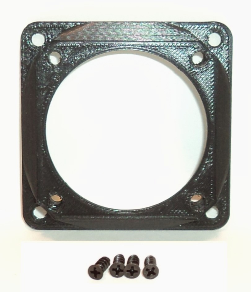 60mm to 50mm CENTERED OFFSET Fan Adapter Converter change PC Case Mod Custom