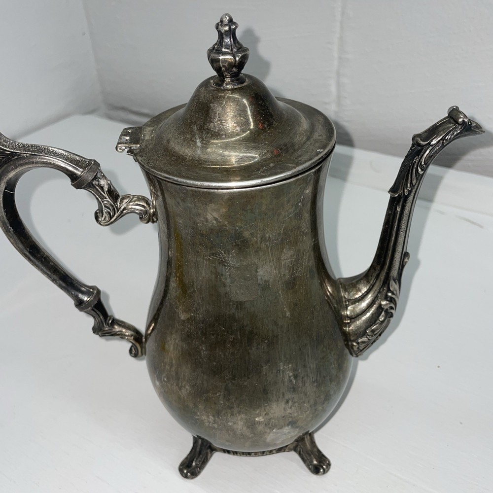 Leonard Silver Plated Coffee/Tea Pot
