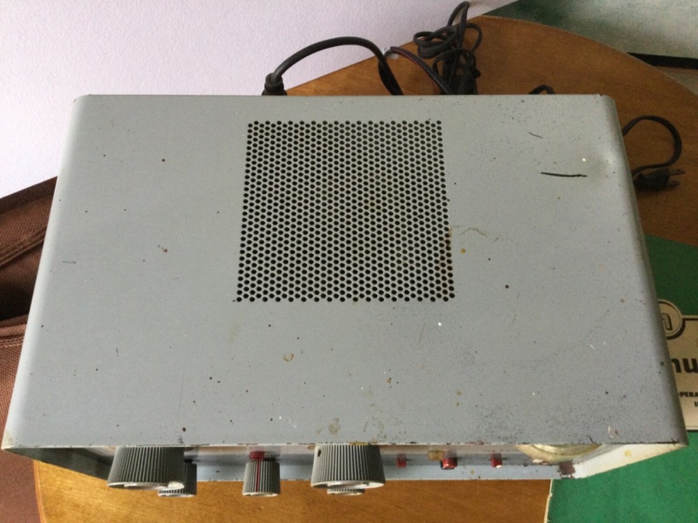 vintage Hallicrafters Transmitter HT 40 with original manual with schematics