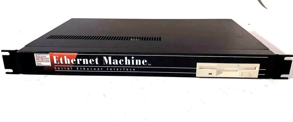 Alcorn McBride Ethernet Machine Serial Ethernet Interface Tested
