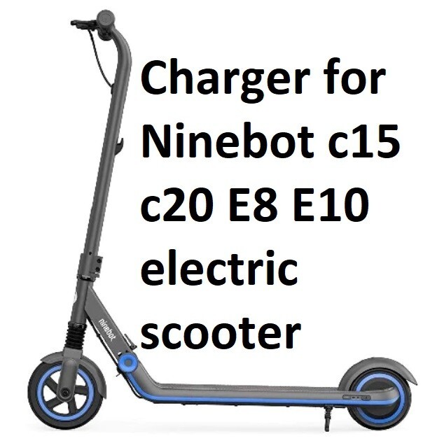 🔥ac power supply battery Charger For ninebot c15 c20 E8 E10 E12 E-scooter