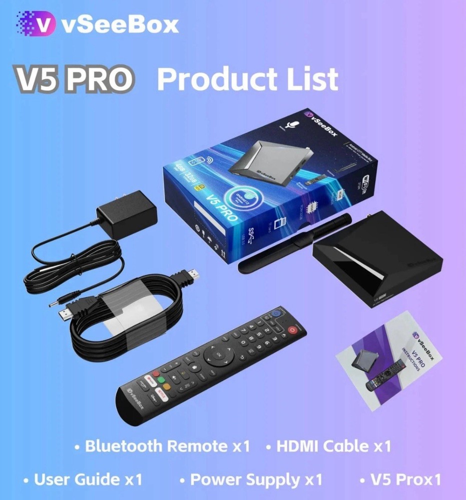 🔥VSEEBOX V5 PRO