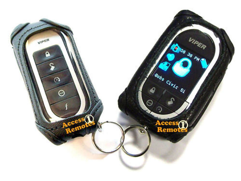Viper 5906V Protective LEATHER REMOTE CONTROL CASES For Both Remotes 7654V 7945V