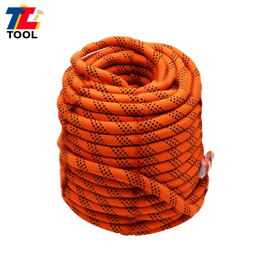 6180Lbs 1/2" × 100' Double Braid Polyester Rope Breaking Strength Bull Rope