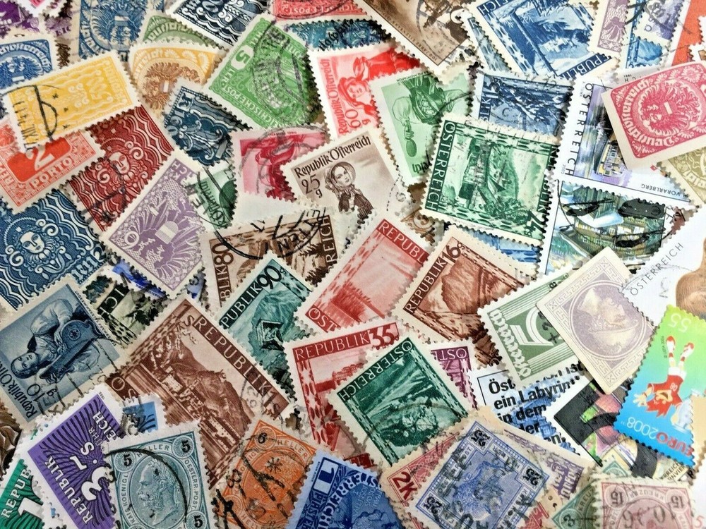 AUSTRIA - 200 STAMPS - ALL DIFFERENT - USED