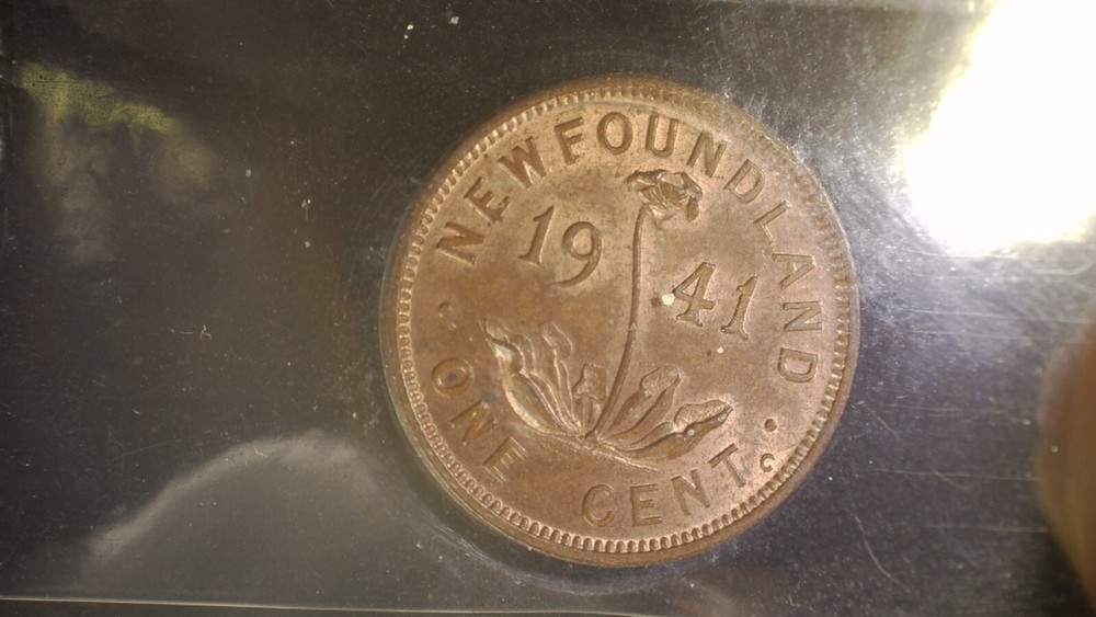 1941C - NFLD - 1 Cent - ICCS GRADED - **MS-62 RED BROWN - *** - WOW***