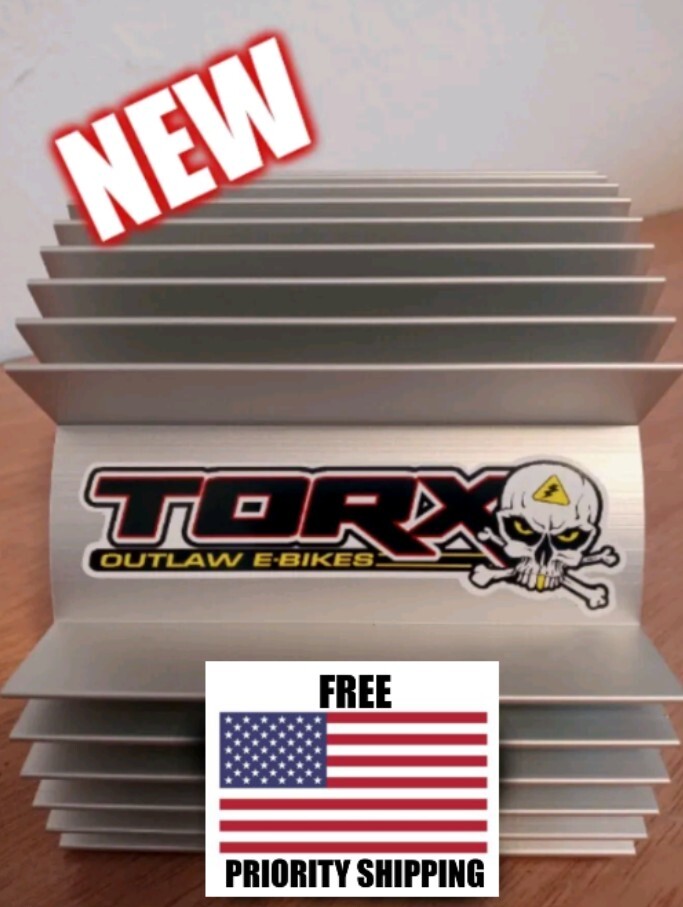 Heat sink  SOTION  RAZOR Vevor Kunray  motors 1000w - 3000w fits 4 3/16" 108mm