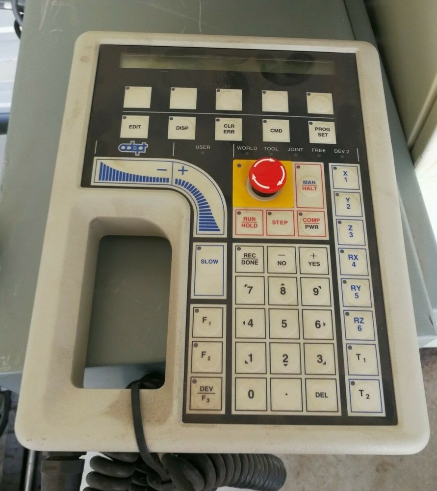 ADEPT TECH PENDANT CONTROLLER MODEL NO:133 P/N 133