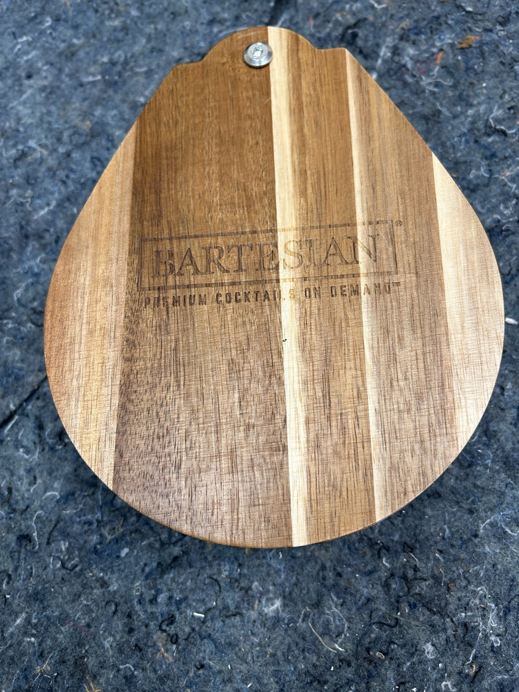 Bartesian Acacia Wood Bar Rimmer
