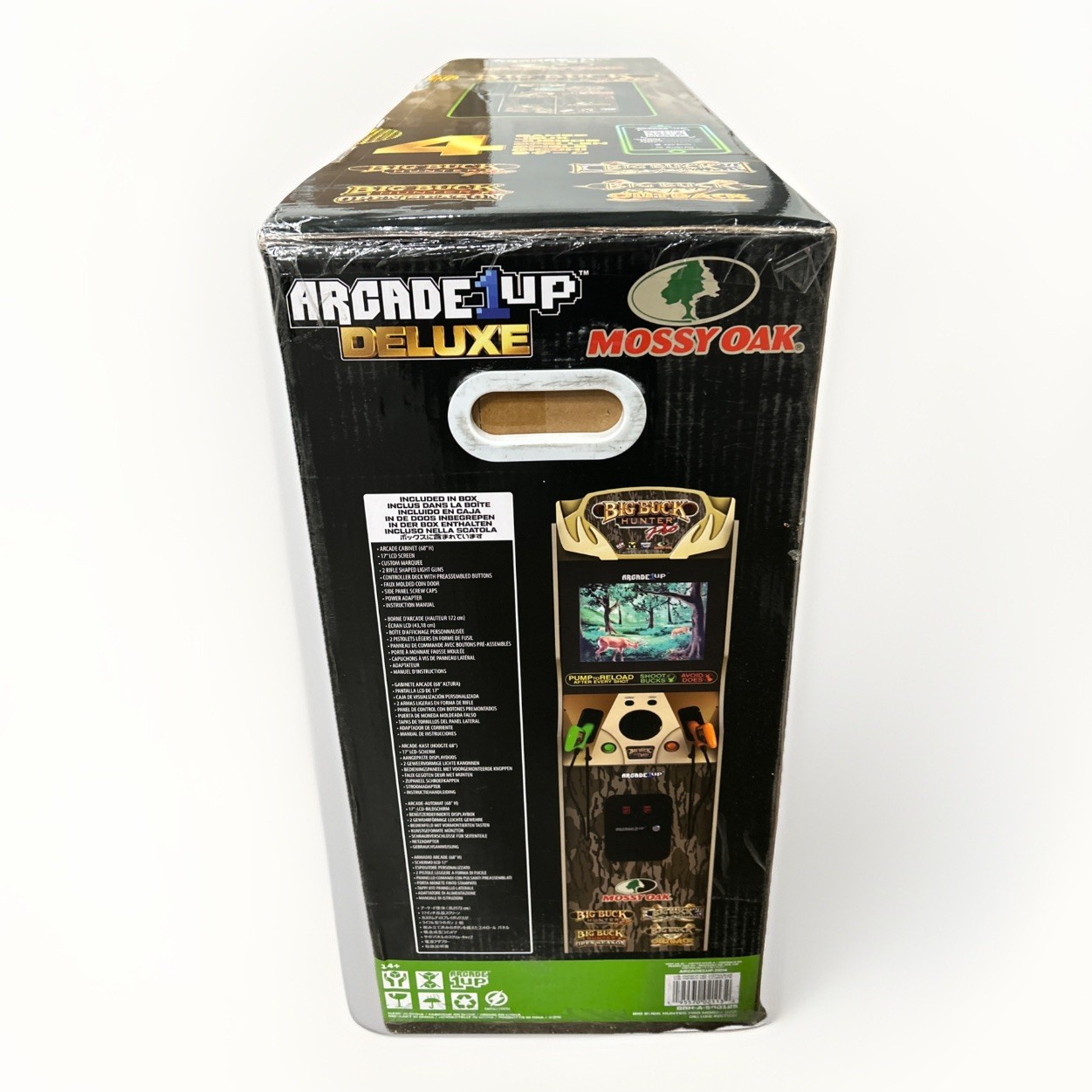 ARCADE 1UP BIG BUCK HUNTER PRO MOSSY OAK DELUXE - NEW SEALED