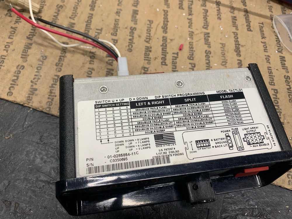 Whelen TA Controller For LED TACTLD1