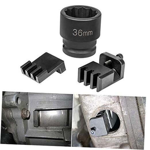 Flywheel Locking Tool with 36mm 3/4’’ Socket for 6.6L Duramax