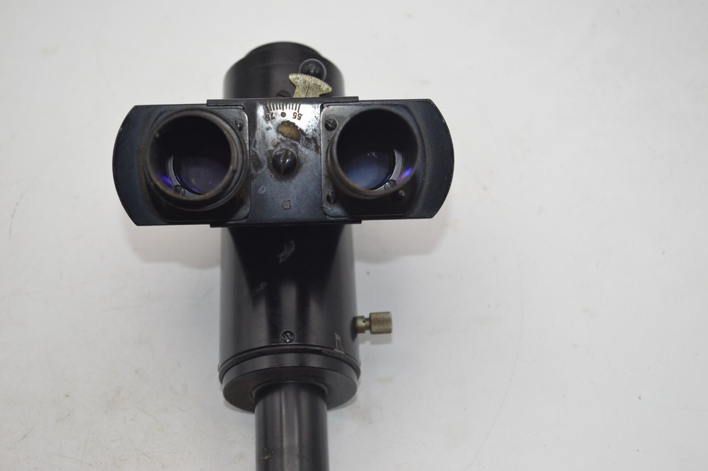 TRIPLE VISION LEITZ MICROSCOPE HEAD VINTAGE
