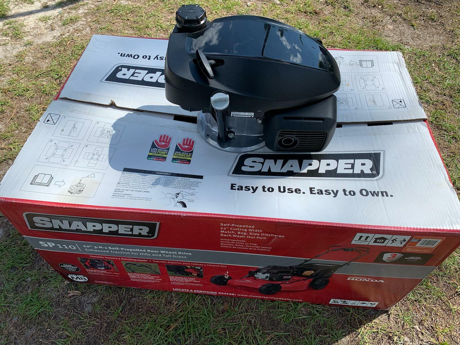 HONDA GCV170 ENGINE FOR PUSH SELF PROPEL MOWER 25MM x 3/532" CRANKSHAFT SNAPPER