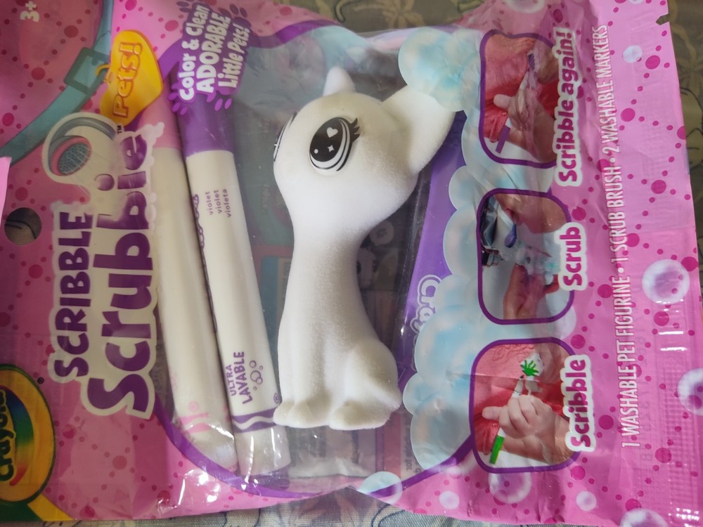 Crayola Scribble Scrubbie Pets NEW!