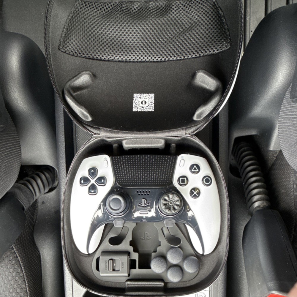 Sony DualSense Edge Controller Bundle with Carrying Case, Thumbstick Caps, USB-…