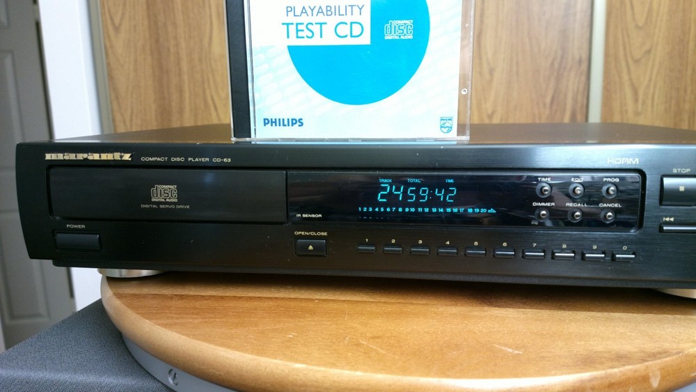 Marantz CD-63U CD Player PRO SERVICED with new laser.
