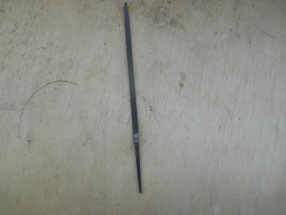 Nicholson 6" square bastard file, NOS, USA