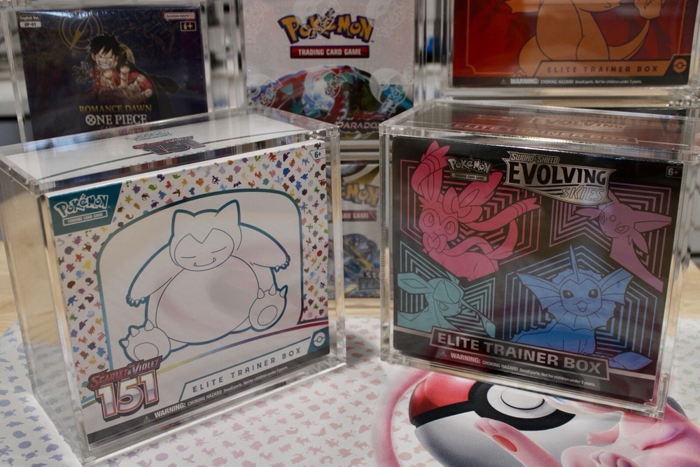 POKEMON ELITE TRAINER BOX ETB MAGNETIC CASE PROTECTOR HIGH QUALITY DISPLAY