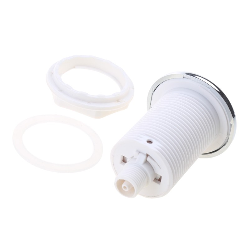 Air Switch Button For Waste Garbage Disposal Pneumatic Switch Silver
