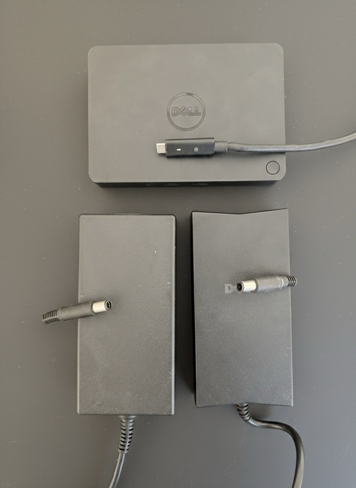 Fully Functional Dell Bundle - Docking station + 180W Charger + 130W Charger