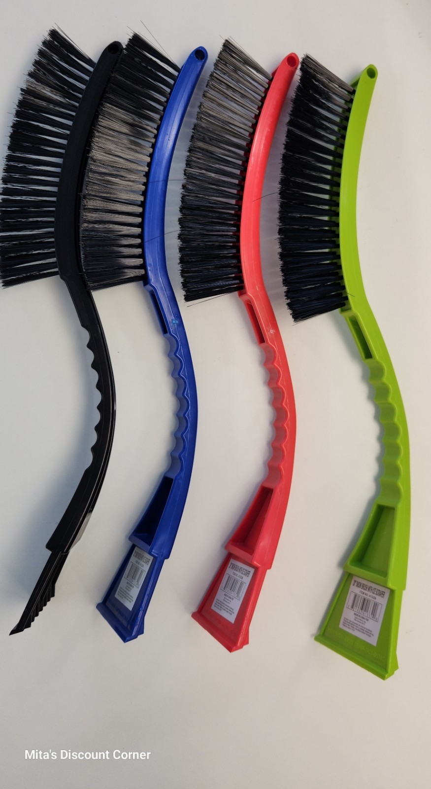 20” Snow Brush with Ice Scraper – Winter Windshield Cleaning Tool-2 PK