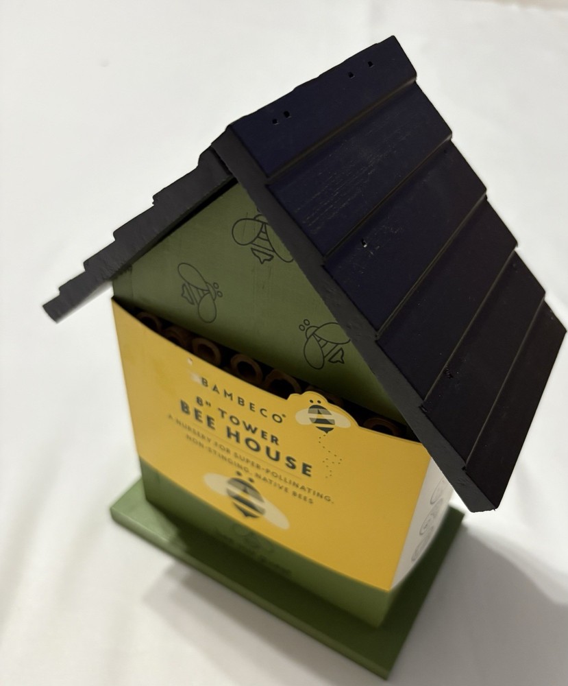 BAMBECO 8" Tower Bee House Green
