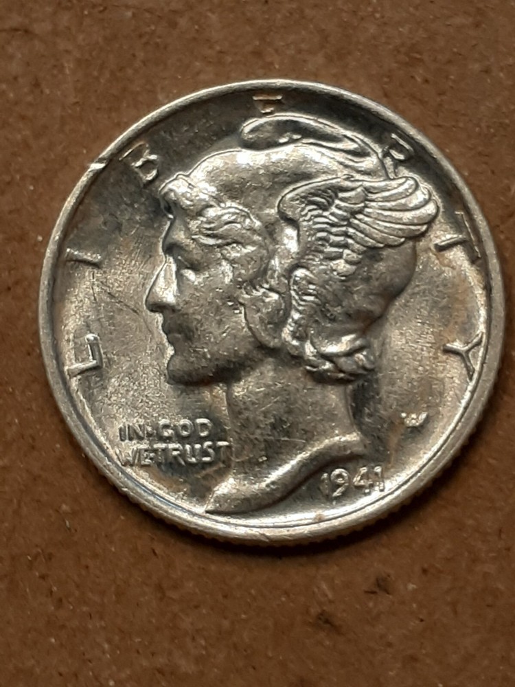 1941 MERCURY DIME