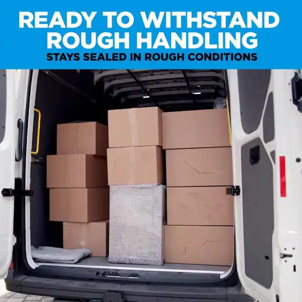 Scotch Heavy Duty Shipping Tape, 6 Rolls/Pack, 1.88" x 54.6 yds, Clear (38506)..