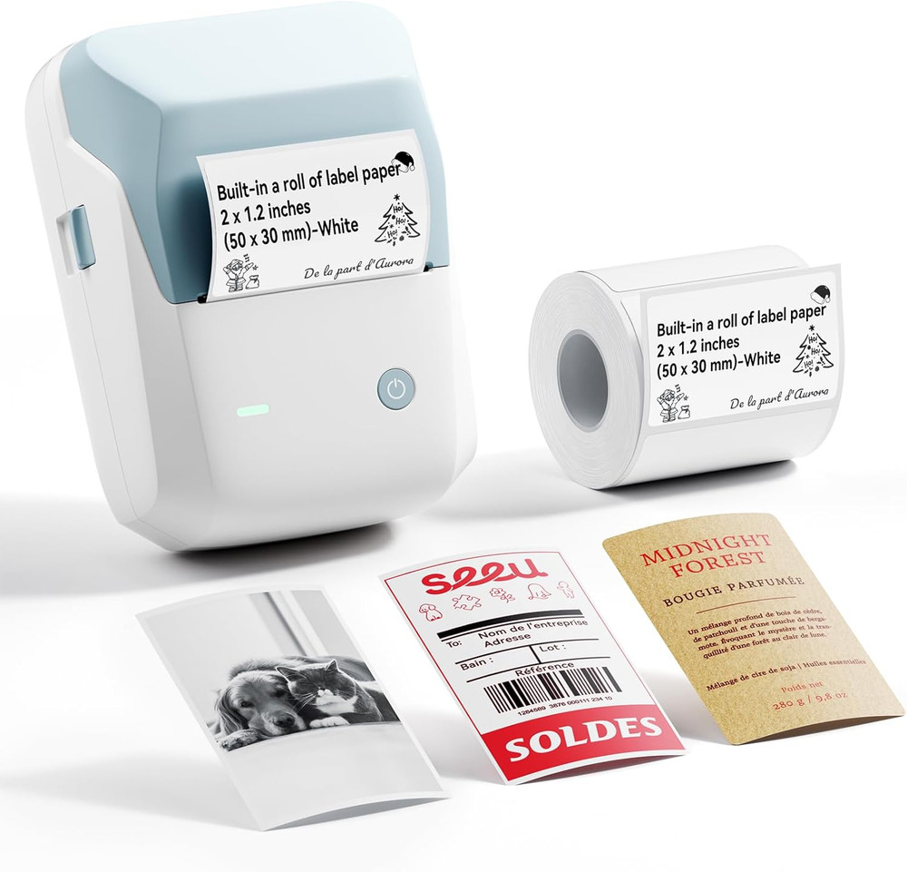 B1 Pro Label Maker, 300DPI HD Label Printer, Ideal for Photos,Stores,Notes,Study