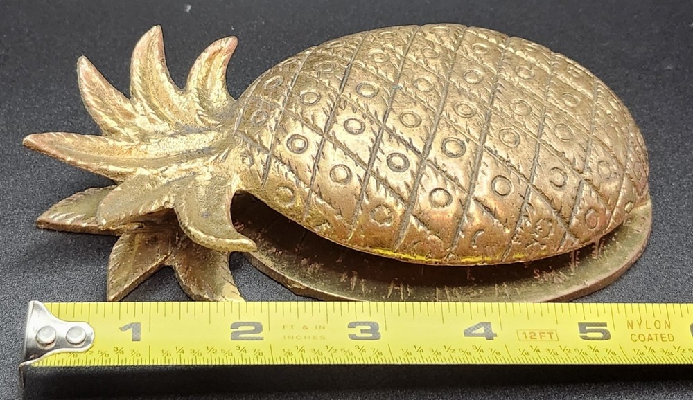 Solid Brass Pineapple Door Knocker 5.5" Long